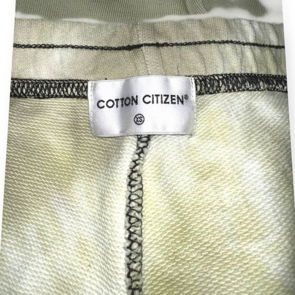 NEW Cotton Citizen Milan Tie Dye Sweatpants comfy Joggers in Basil Haze Green XS - Picture 8 of 10